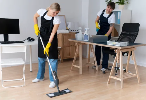 Nettoyage de bureau professionnel à Saint-Paul-en-Forêt