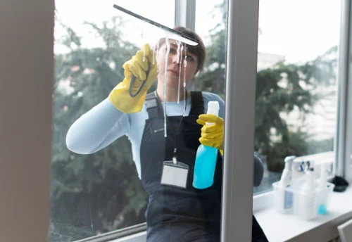 Nettoyage de vitres intérieures et extérieures à Saint-Paul-en-Forêt